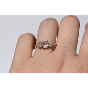 alternative raw diamond engagement rings, raw crystal size 4 5 6 7 8 8 9 10 11